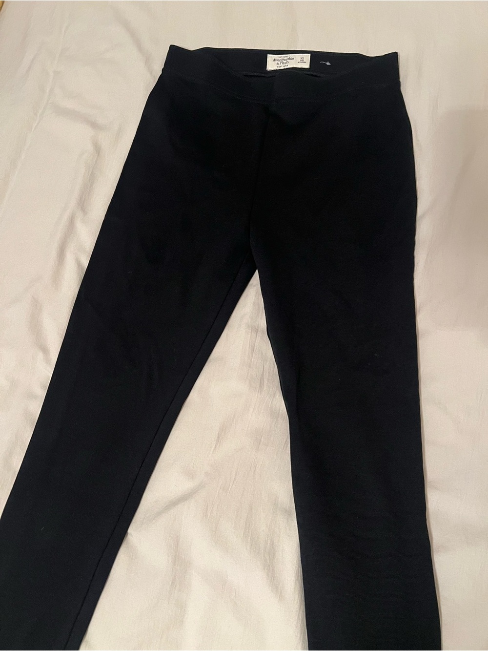 Abercrombie & Fitch Black Stretch Leggings